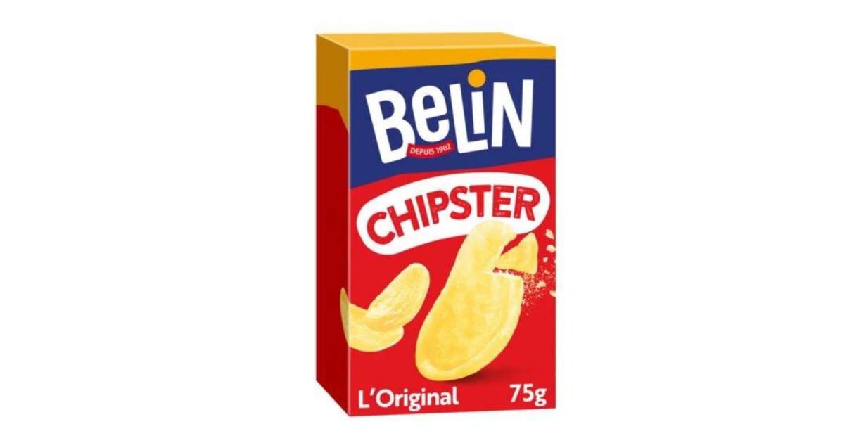 BELIN - BISCUITS APERITIF CHIPSTER ORIGINAL Boite de 75g - Apéritif et ...