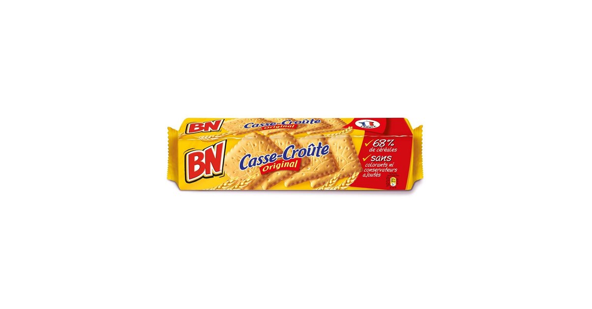 BN - BISCUITS CASSE-CROÛTE ORIGINAL Paquet de 375g - Petit-Déjeuner ...