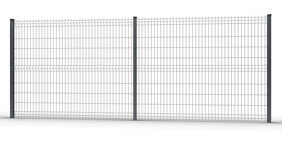panneau de grillage gris anthracite categorie
