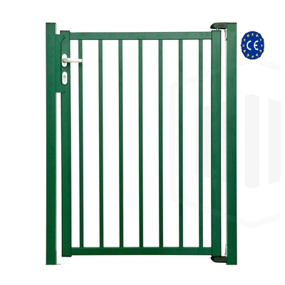 portillon barreaudé vert sans platines