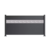 KIT Clôture Aluminium GRIS Anthracite 7016 ARCACHON avec lame décor gris clair- Pose en scellement