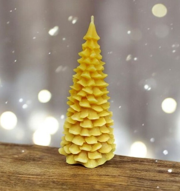 bougie-sapin-noël-en-cire-d-abeille (3)