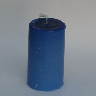 517-bougie-bleue-ronde-petite-en-cire-de-soja