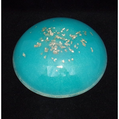 orgonite-petit-Dome-bleu-turquoise