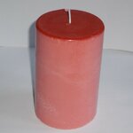 511-bougie-orange-ronde-pilier-en-cire-de-soja