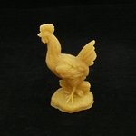 Poule-en-cire-dabeille