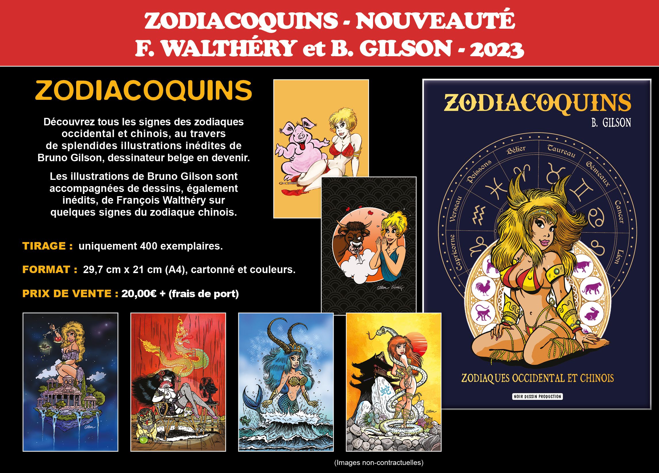 ZODIACOQUINS Gilson et Walthéry