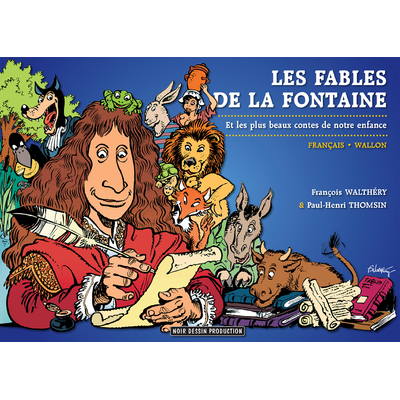 Les fables de La Fontaine en français/wallon