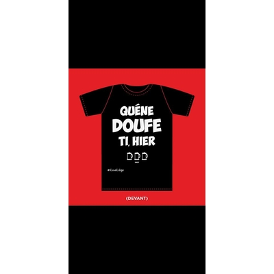 T-shirt unisexe douffe
