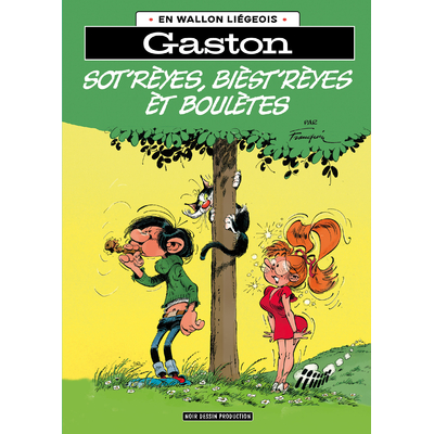 Gaston en wallon Liégeois