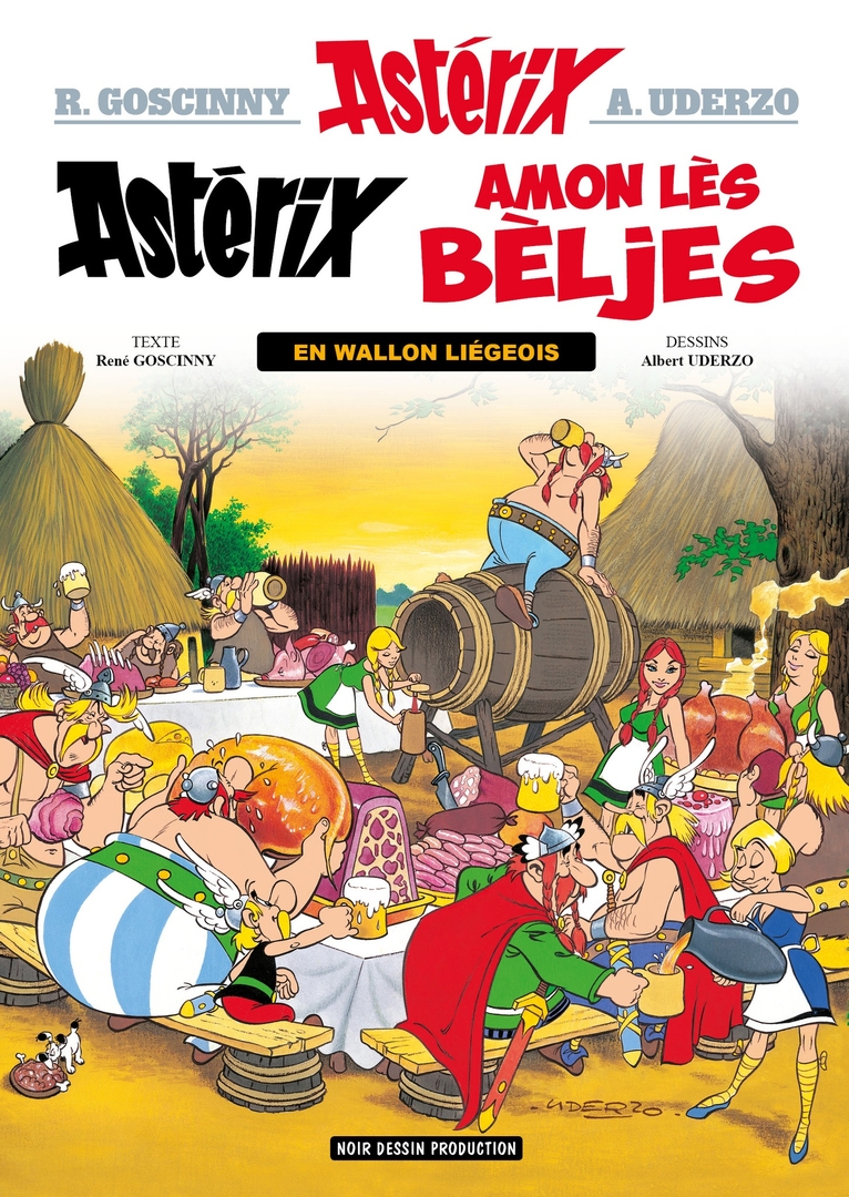 Astérix Amon Lès Bèljes. - B.D. - Noir-dessin-production