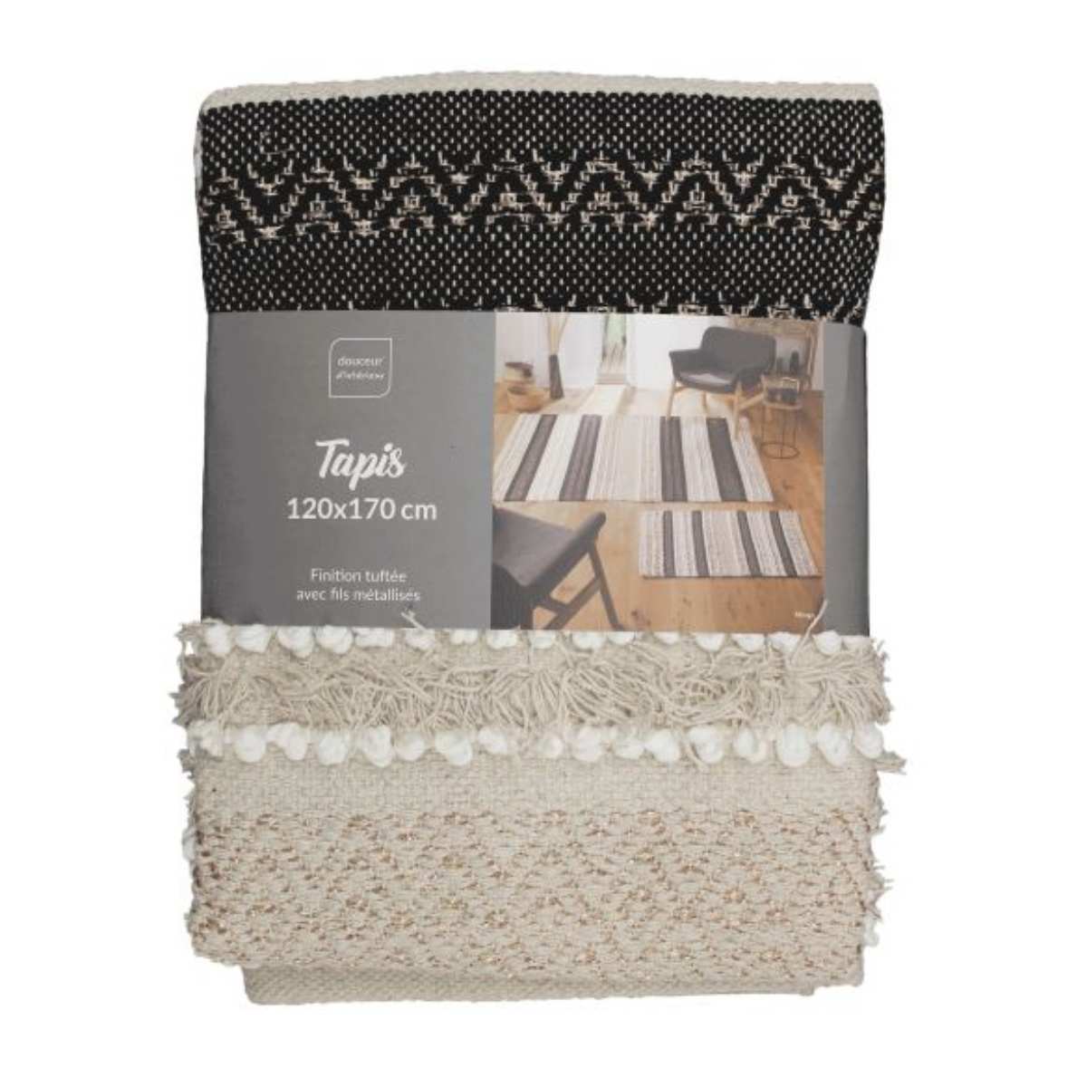 tapis-déco-120x170cm-naturel-noir-blanc-avec-fils-métallisés (3)