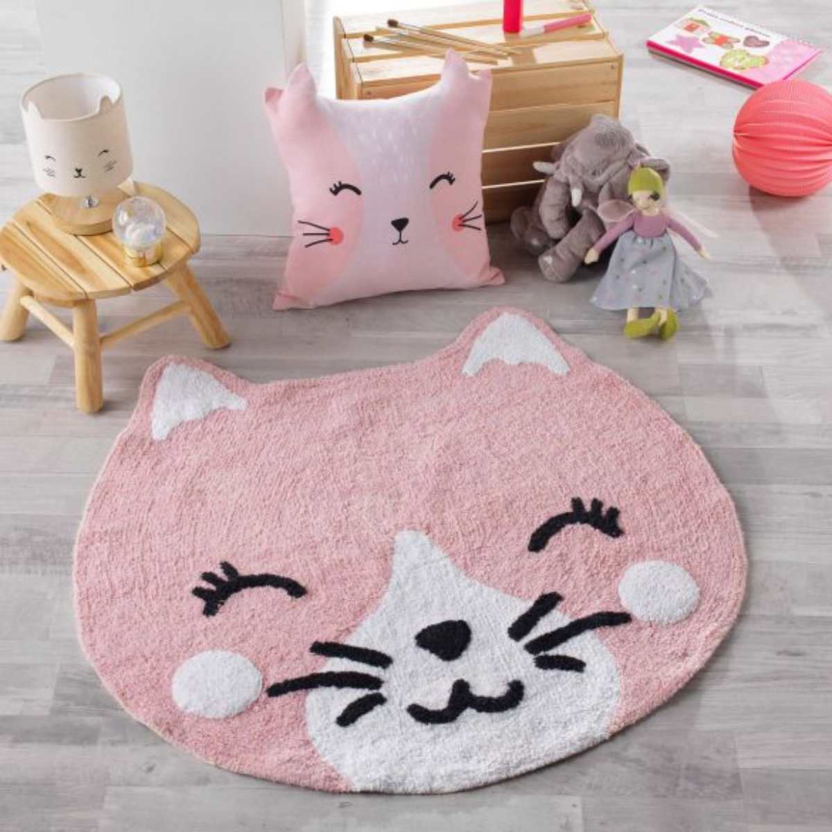 tapis-enfant-forme-forme-chaton-90cm (1)