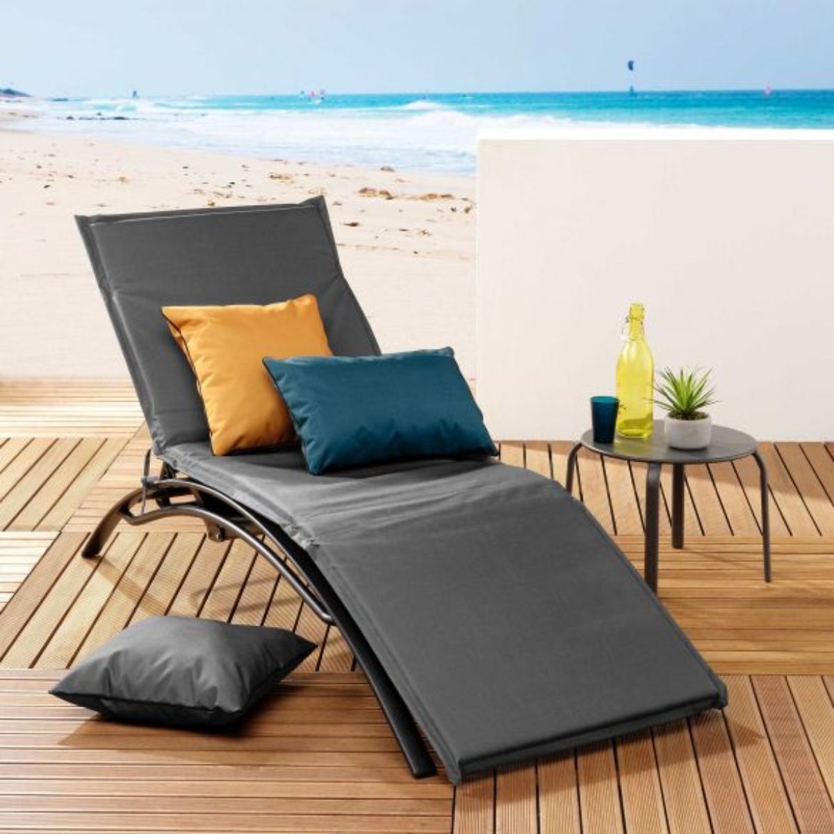 matelas-bain-soleil-60x180cm-imperméable-uni-anthracite