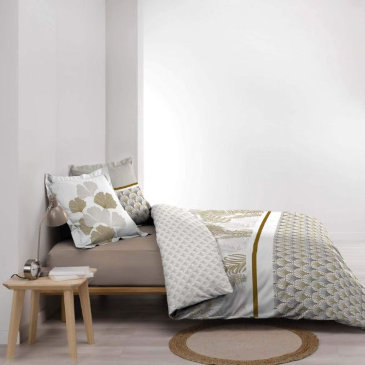 housse-couette-260x240cm-percale-feuillage-blanc-bronze-gris (2)