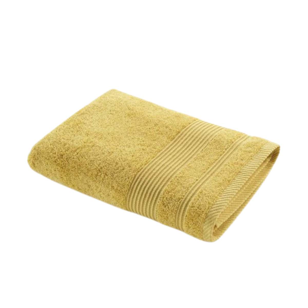 Drap de douche - Jaune - 70x130 cm - 500g/cm²