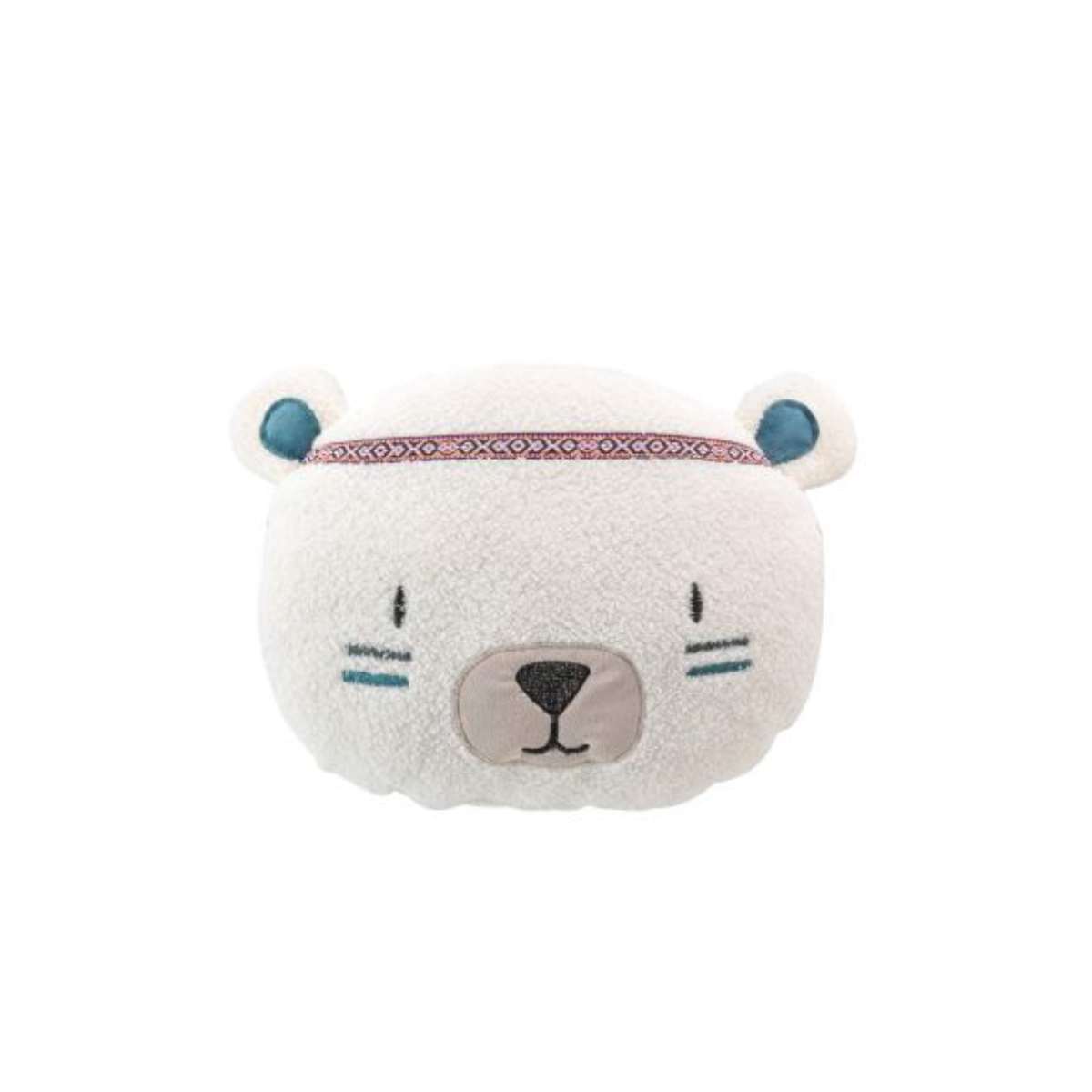coussin-forme-tête-ours-30x30cm
