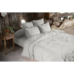 housse-couette-200x200cm-gaze-de-coton-gris