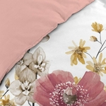 Housse de couette 220x240 cm + taies - Gaze de coton - Ambiance florale (2)