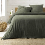 housse-couette-gaze-coton-260x240cm-vert-kaki