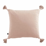 coussin-déhoussable-pompons-gaze-coton-40x40cm-rose