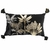 coussin-déhoussable-palmiers-perroquets-noir-or-métallisé