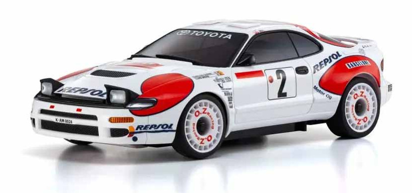 Kyosho Autoscale Mini-Z Toyota Celica Turbo No2 WRC 1992 (MA020N-M), MZP481CS