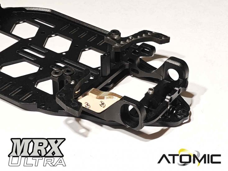 ATOMIC MXU Masse en laiton de montage moteur, MXU-UP05A