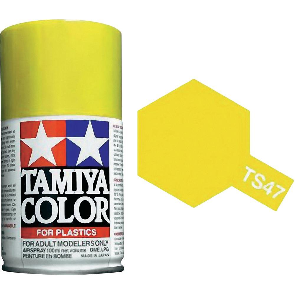 Peinture textile en bombe - 100 ml Jaune