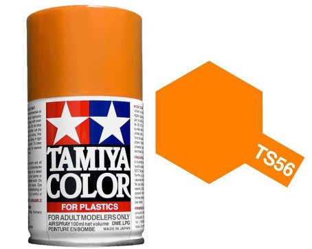 Bombe peinture maquette orange brillant tamiya TS56