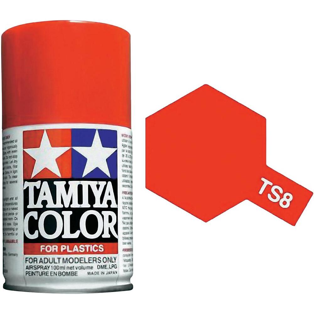 Peinture Tamiya pour Maquette Plastique. Bombe de 100ml. Peinture