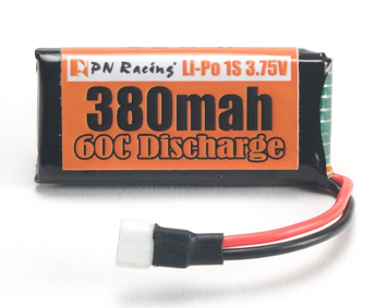 RC-ORANGE-PN-RACING-MINI-Z-700380-PN-Racing-LiPo-1S-3.75V-380mah-60C-Battery