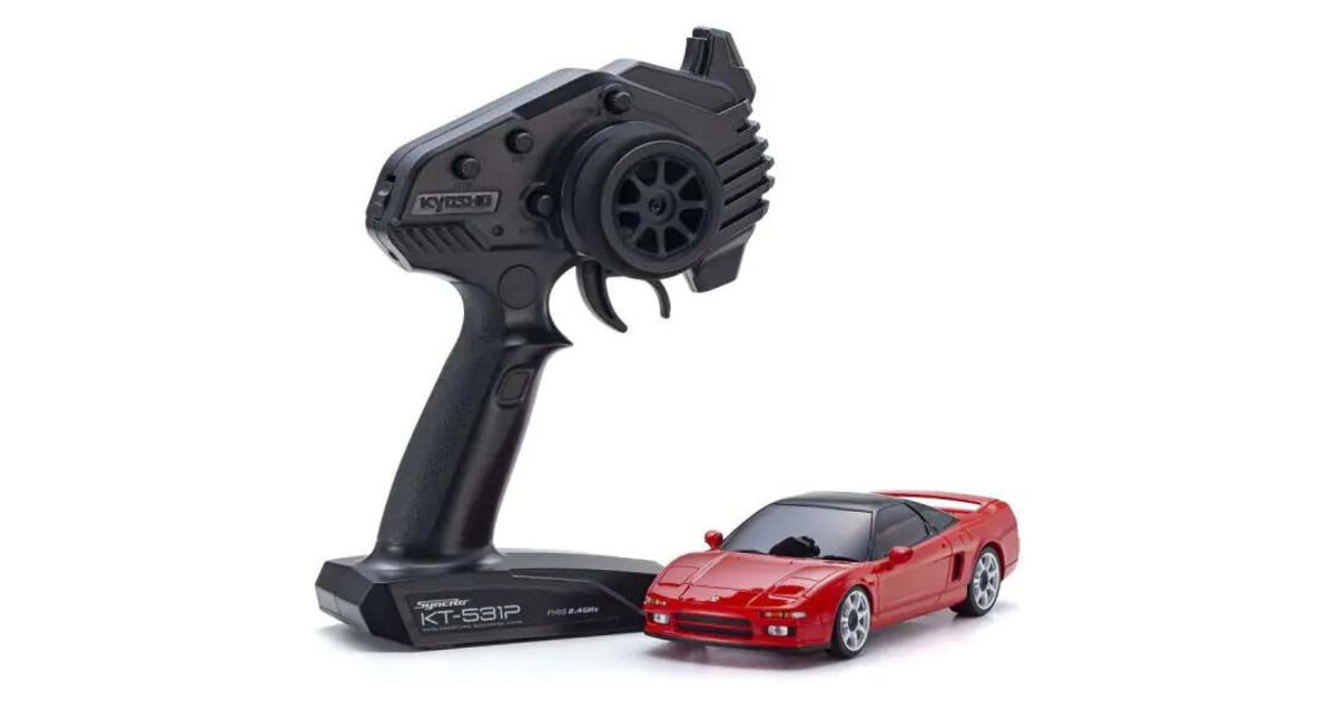 Kyosho Mini-Z RWD MR-03 Readyset – Honda NSX Rot, Ferngesteuert, Mit KT-531P Sender