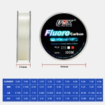 FTK-Ligne-d-app-t-de-p-che-super-lisse-rev-tement-fluorocarbone-fil-en-fibre
