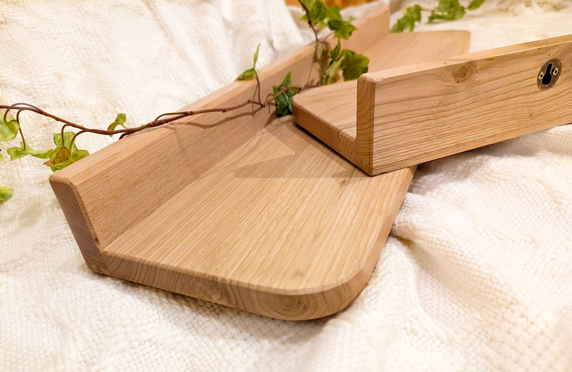 Étagère en bois massif - ULYA