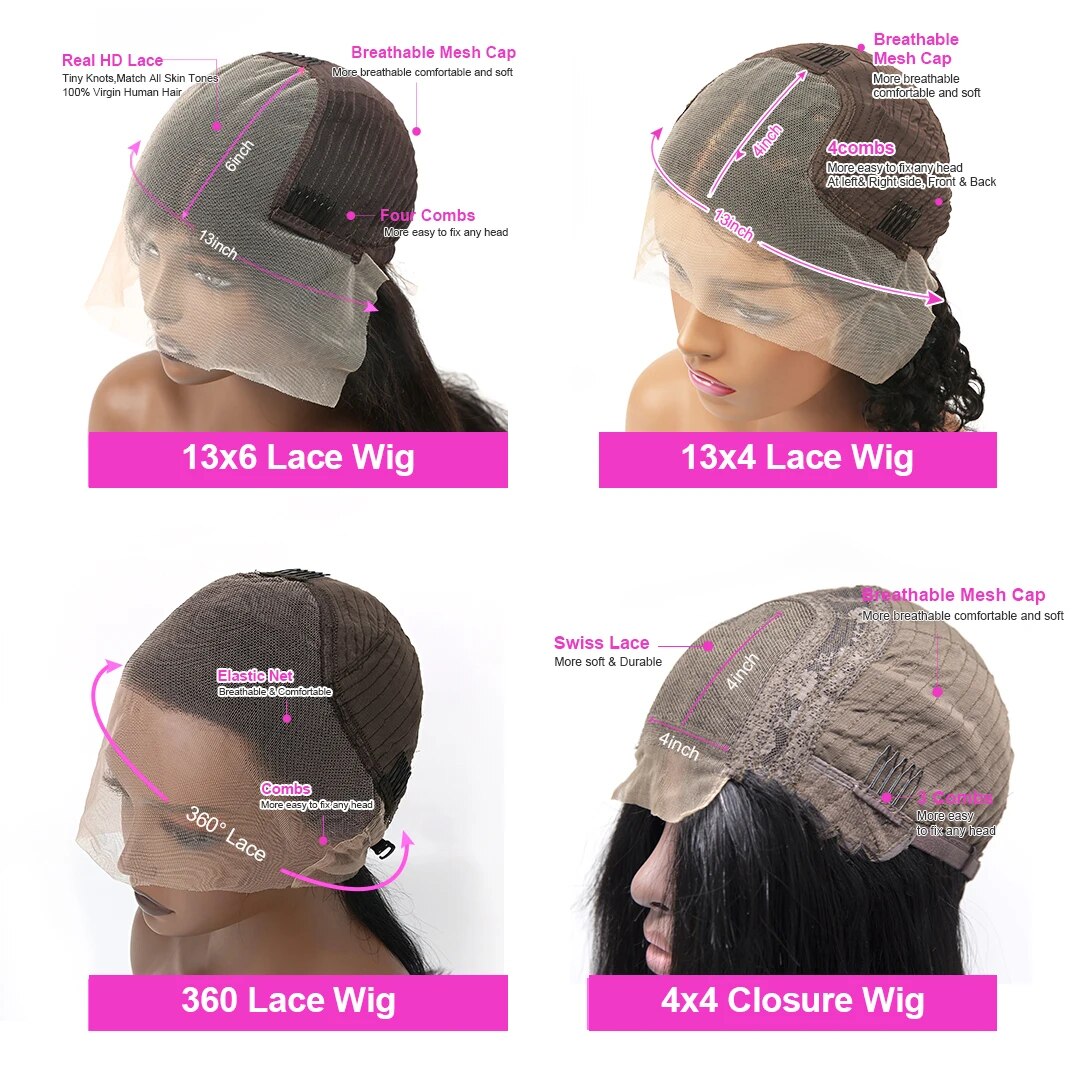 Perruque-Deep-Wave-Frmetals-pour-femme-cheveux-humains-boucl-s-pr-pil-s-dentelle-transparente-HD