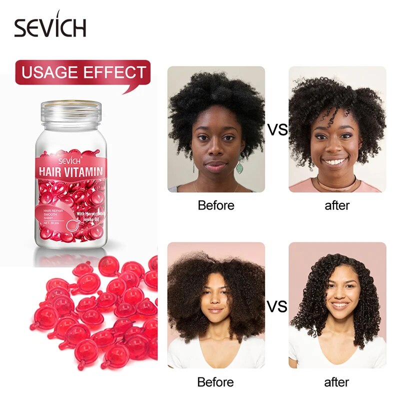 Priority-ich-Hair-Capsule-d-huile-de-vitamine-KerBrian-r-paration-anti-chute-de-cheveux-boucles