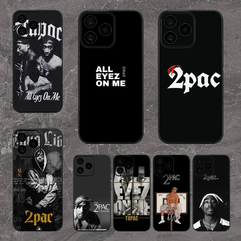 Coque de téléphone Sared Singer Tupac, iPhone 7, 8 Plus, 11, 12, 13 Pro Max, 14, 14Pro Max, 2pac