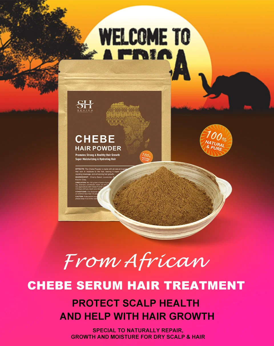 Priority ich-Poudre de Chebe Efficace pour la Croissance des Cheveux, Améliore la Densité des Cheveux, Nourrit et Follie la Repousse Rapide, Produit Capillaire, 100% g, 100