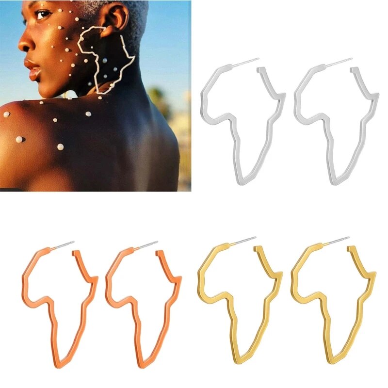 Grandes-boucles-d-oreilles-carte-de-l-afrique-1-paire-exag-r-es-plus-grandes-ornements