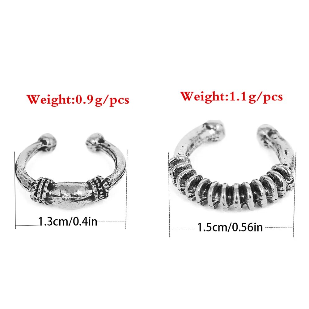 Viking-LOC-Bijoux-de-cheveux-en-perles-tress-es-pingle-cheveux-clip-vintage-or-argent-document