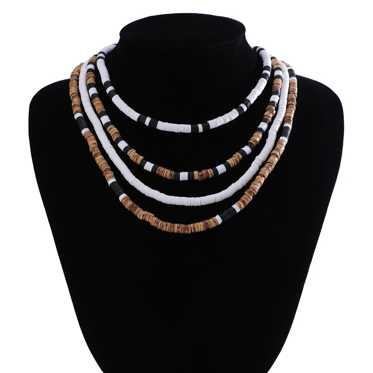 KunJoe-Collier-de-perles-en-bois-naturel-pour-homme-argile-douce-r-tro-africain-surf-tribal