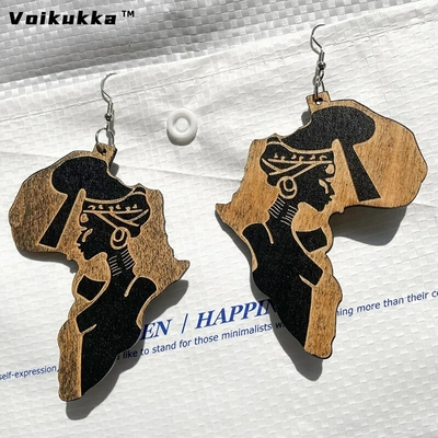 VOIKUKKA-boucles-d-oreilles-en-bois-en-forme-d-afrique-d-coup-es-au-Laser-accessoires