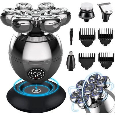 Rasoir-lectrique-7D-Floating-Cutter-Head-Base-Charge-Portable-Hommes-Barbe-Tondeuse-Clipper-Cr-ne-Rasoir