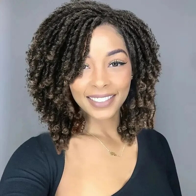 GNIMEGIL-Perruque-Dreadlock-Synth-tique-pour-Homme-et-Femme-Cheveux-Mignons-Tresses-Torsad-es-Courtes-Perruques