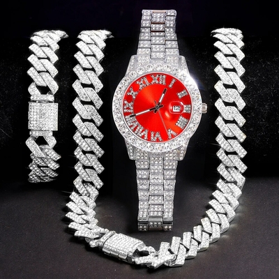 Ensemble-de-bijoux-africains-pav-s-de-biscuits-pour-hommes-collier-exquis-montre-et-bracelet-Hip