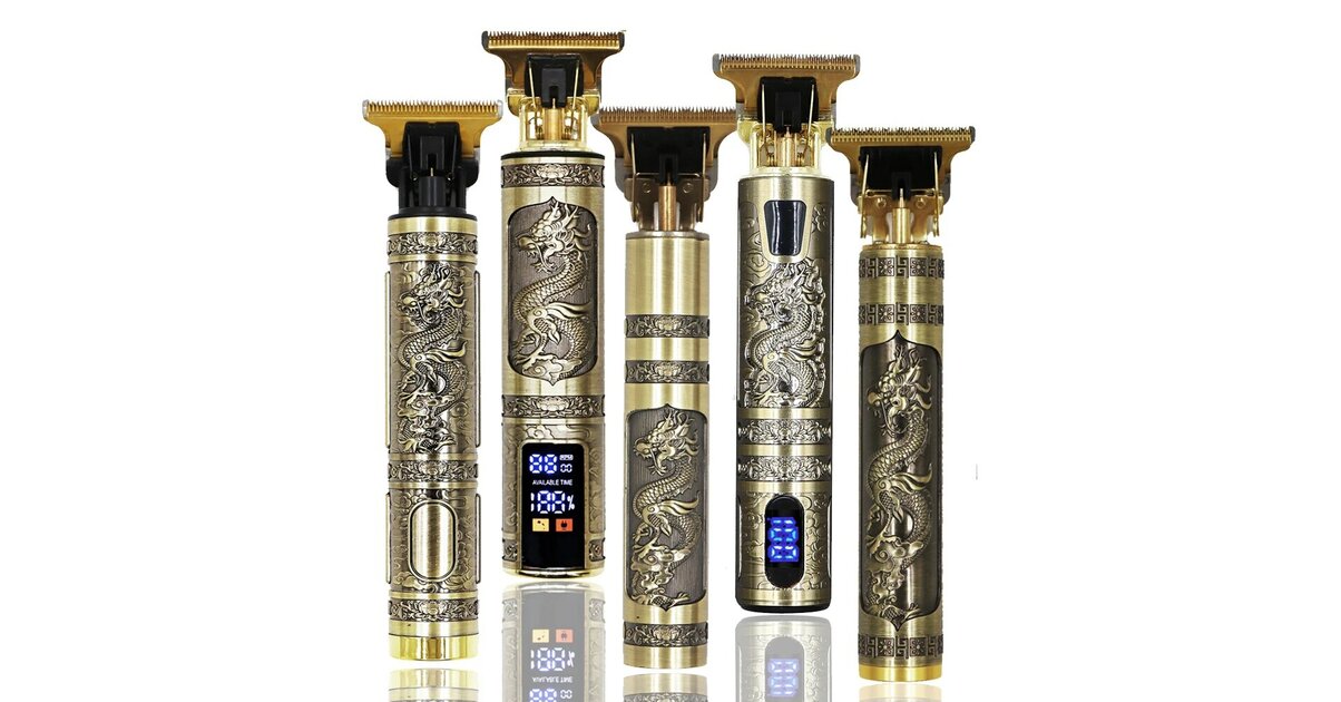 Tondeuse à Cheveux Professionnelle Vintage T9 Dragon Pour Hommes | Rasoir Barbe Et Cheveux | Neuf
