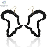SOMESOOR-Boucles-d-oreilles-afro-en-bois-bijoux-grav-s-au-laser-boucles-pendantes-Afrique-Terre