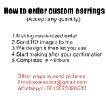 SOMESOOR-Boucles-d-oreilles-afro-en-bois-bijoux-grav-s-au-laser-boucles-pendantes-Afrique-Terre