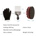 Brosse-cheveux-magique-double-face-pour-hommes-gants-en-ponge-torsad-e-coiffure-africaine-peigne-fourchette